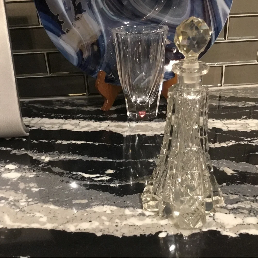 Vintage European Crystals Bottle - Picture 9 of 10